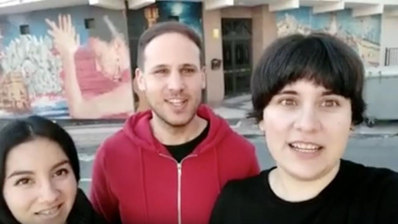 Alumnos muestran su día a día en Málaga.