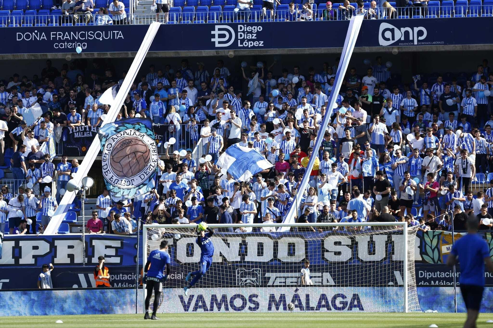 Las fotos del Málaga CF-Real Oviedo