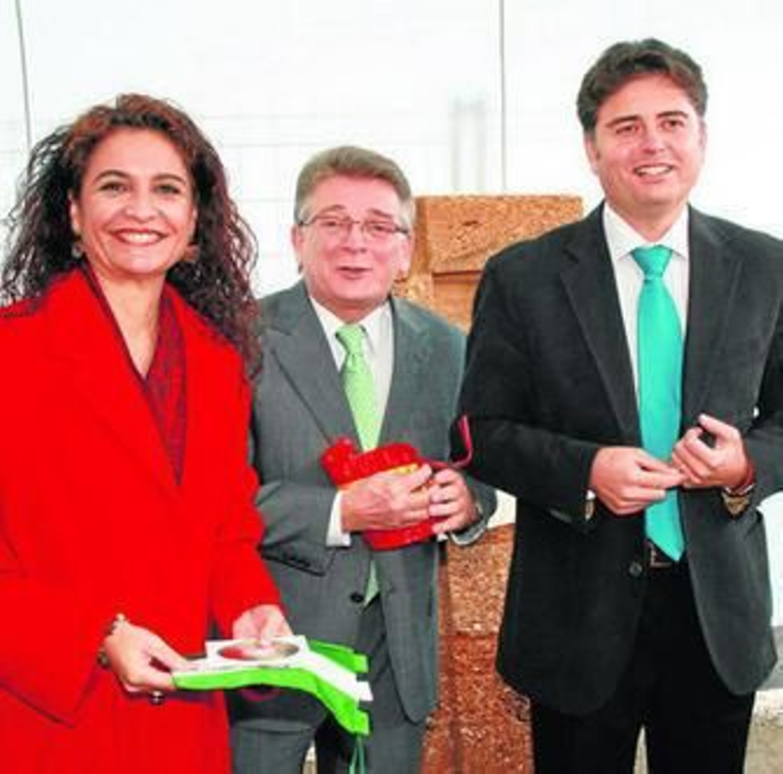 Imagen de diciembre de 2007, cuando se colocó la primera piedra del Chare.