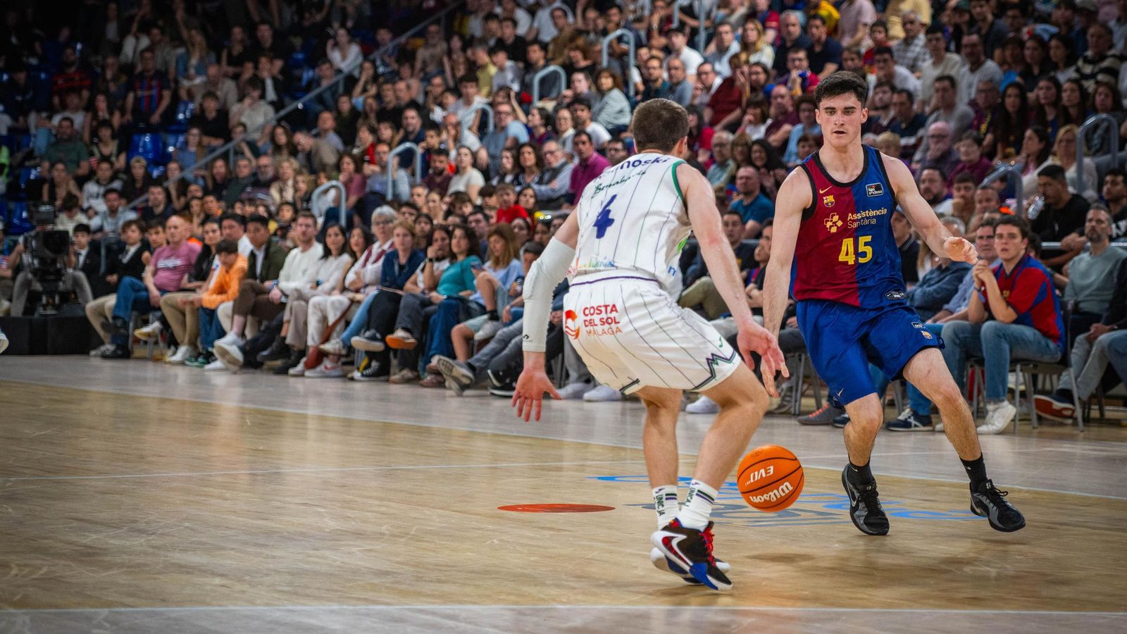 El Barcelona-Unicaja, en fotos