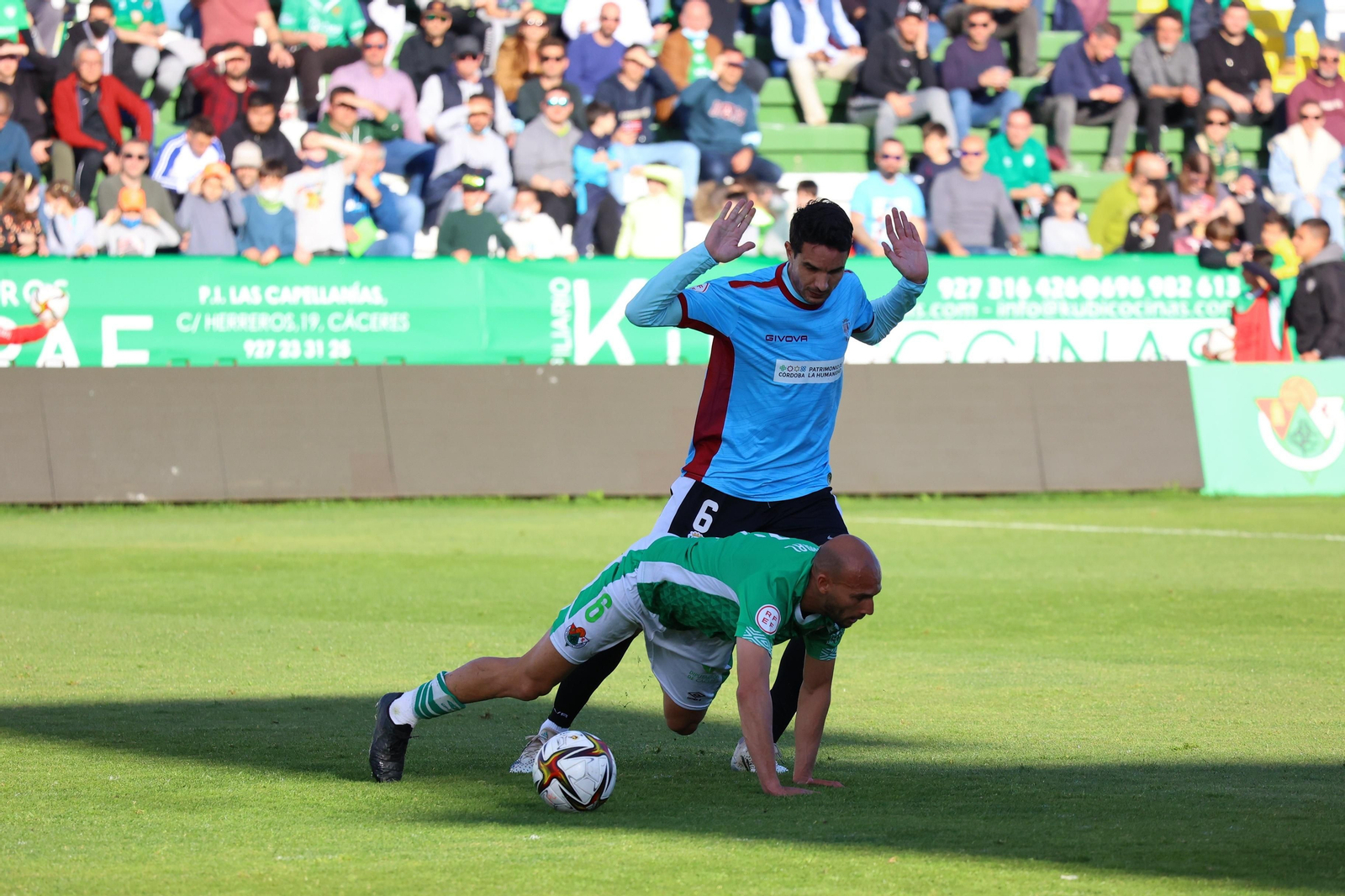 Las imágenes del empate del Córdoba CF en su visita al Cacereño