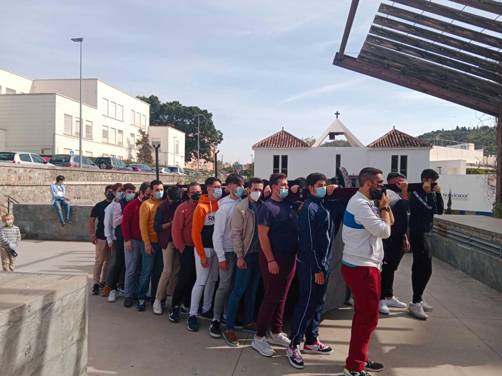 Ensayo de Crucifixión en El Ejido