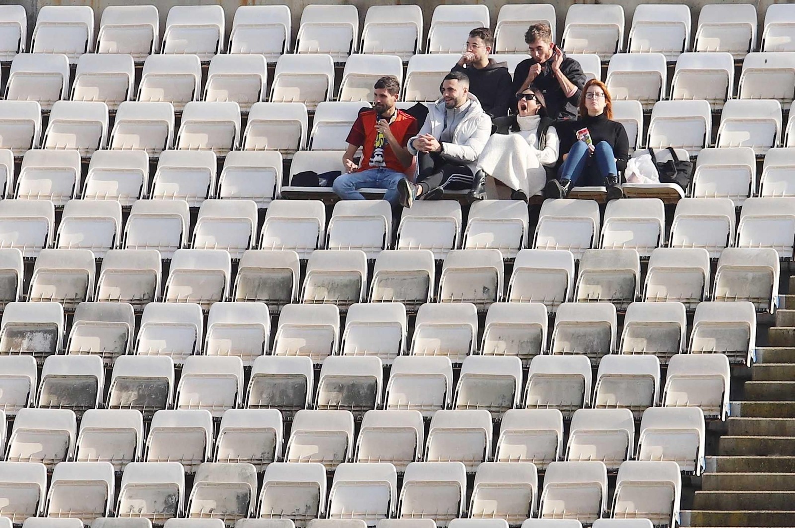 Imágenes del Recreativo de Huelva-Vélez