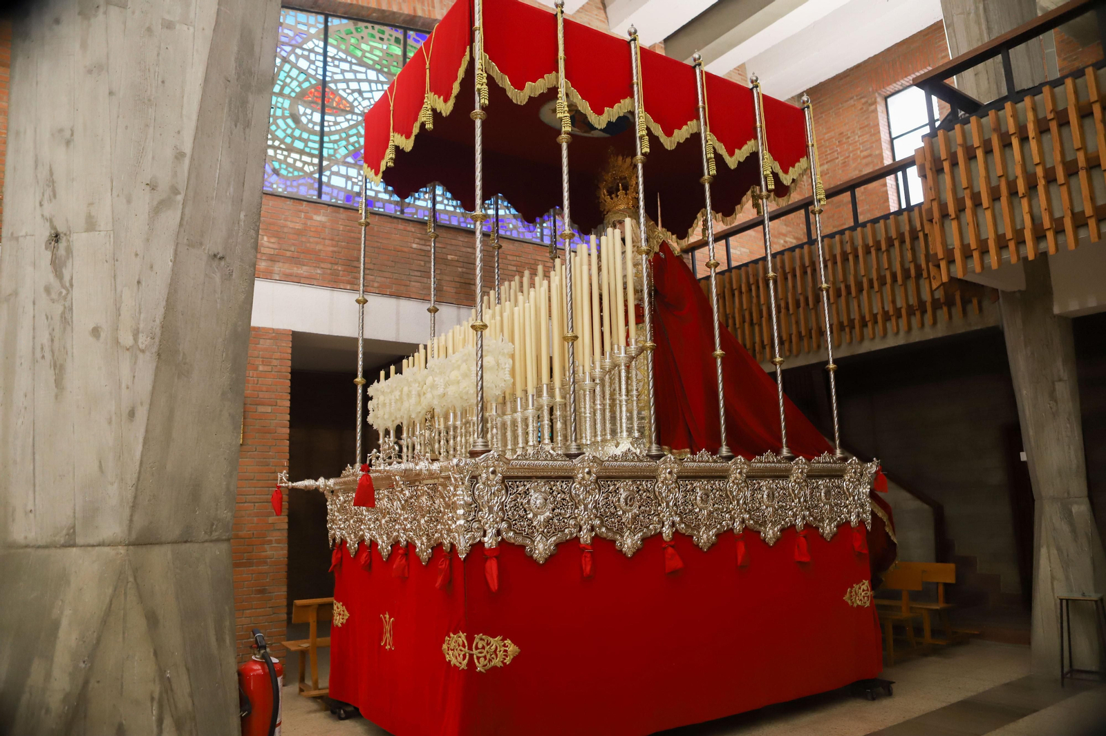 Fotos de los preparativos de la Semana Santa en Algeciras
