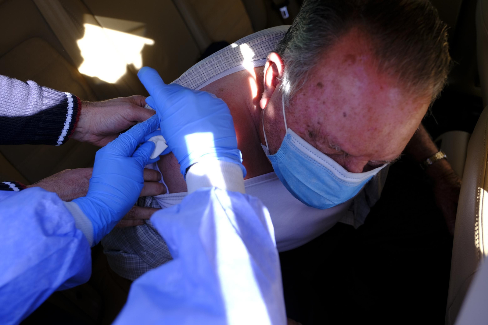 Fotogalería vacunación COVID-19 en Sorbas y Tabernas. Almería