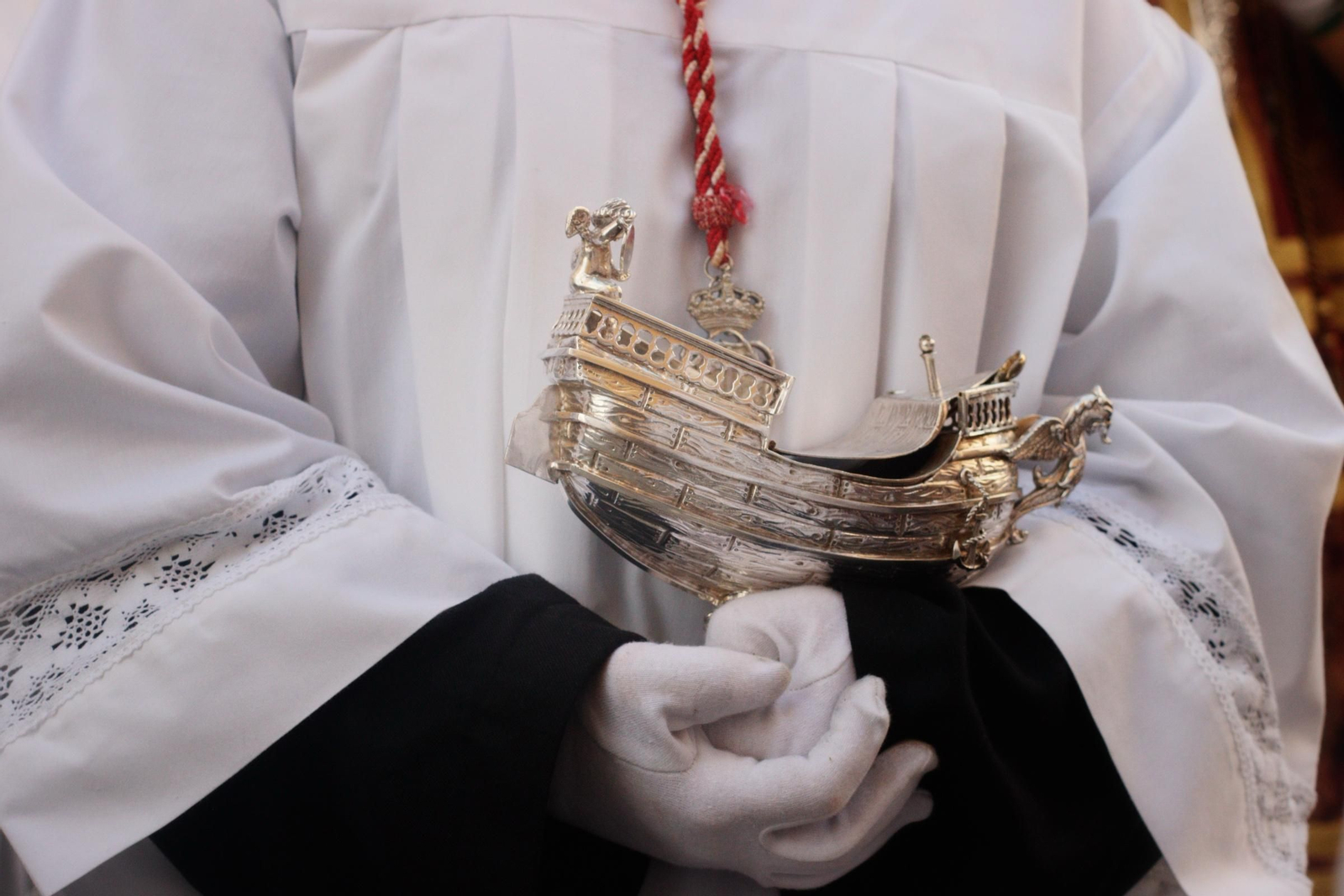 Imágenes de la salida de Humildad y Paciencia en la Semana Santa de Chiclana 2025