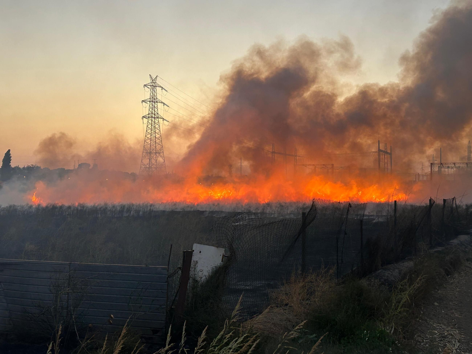 Incendio en Gabia Grande