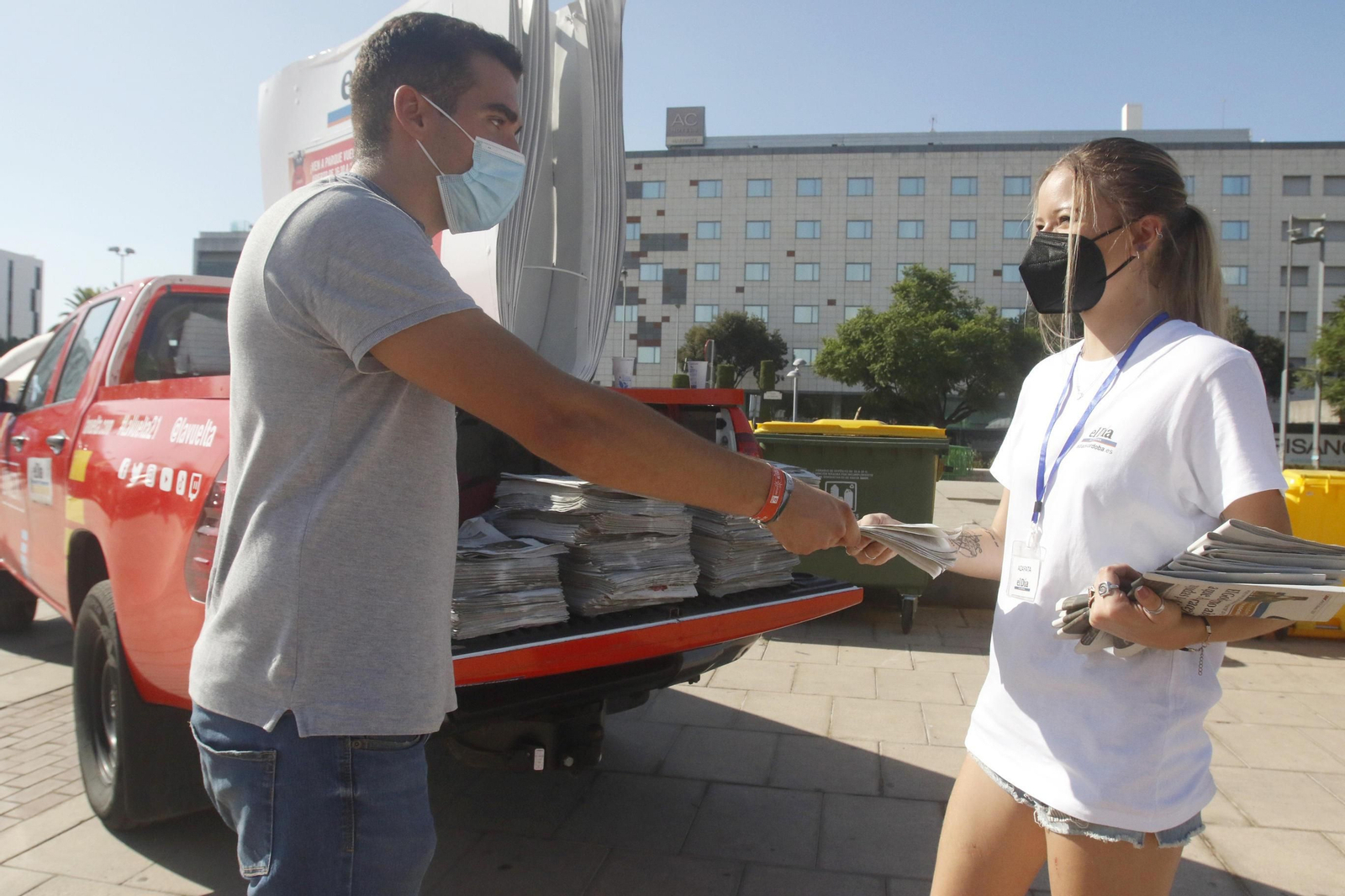 La otra cara de La Vuelta, en fotografías
