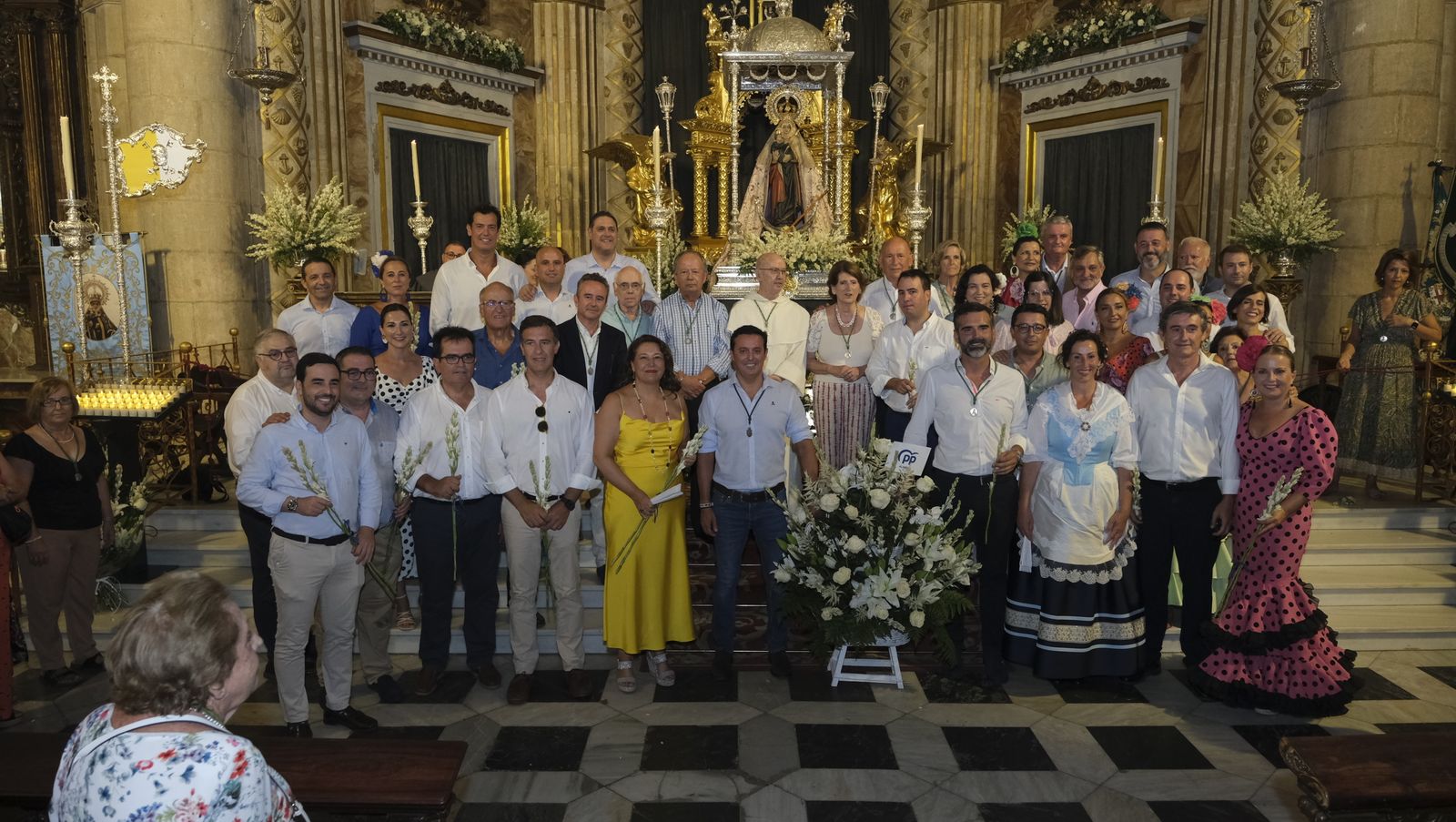 La ofrenda a la Virgen del Mar en imágenes