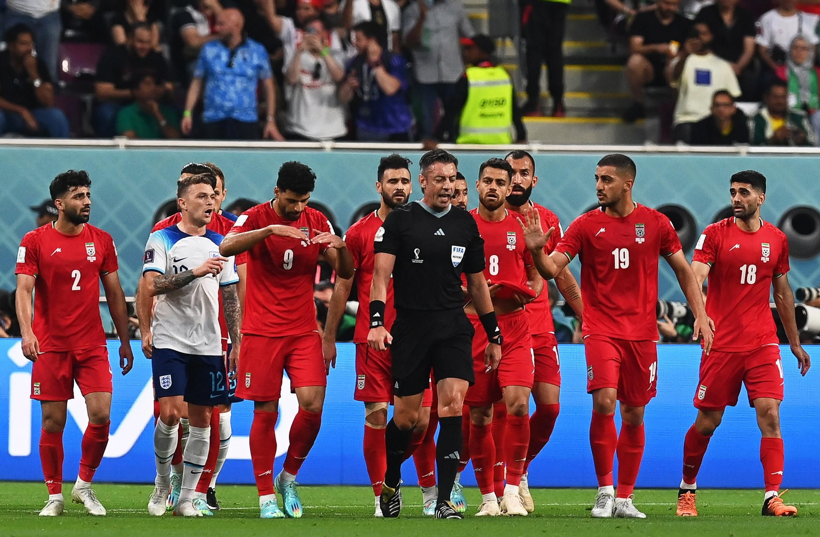 Las imágenes del Inglaterra-Irán del Mundial