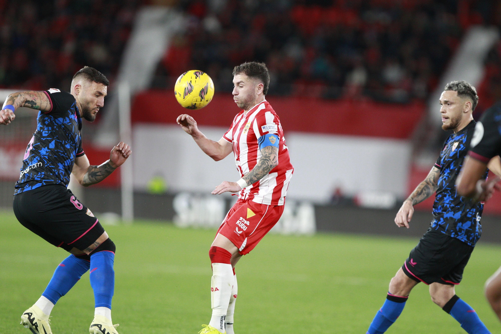 Las mejores imágenes del partido de fúbol U.D. Almería-Sevilla F.C.