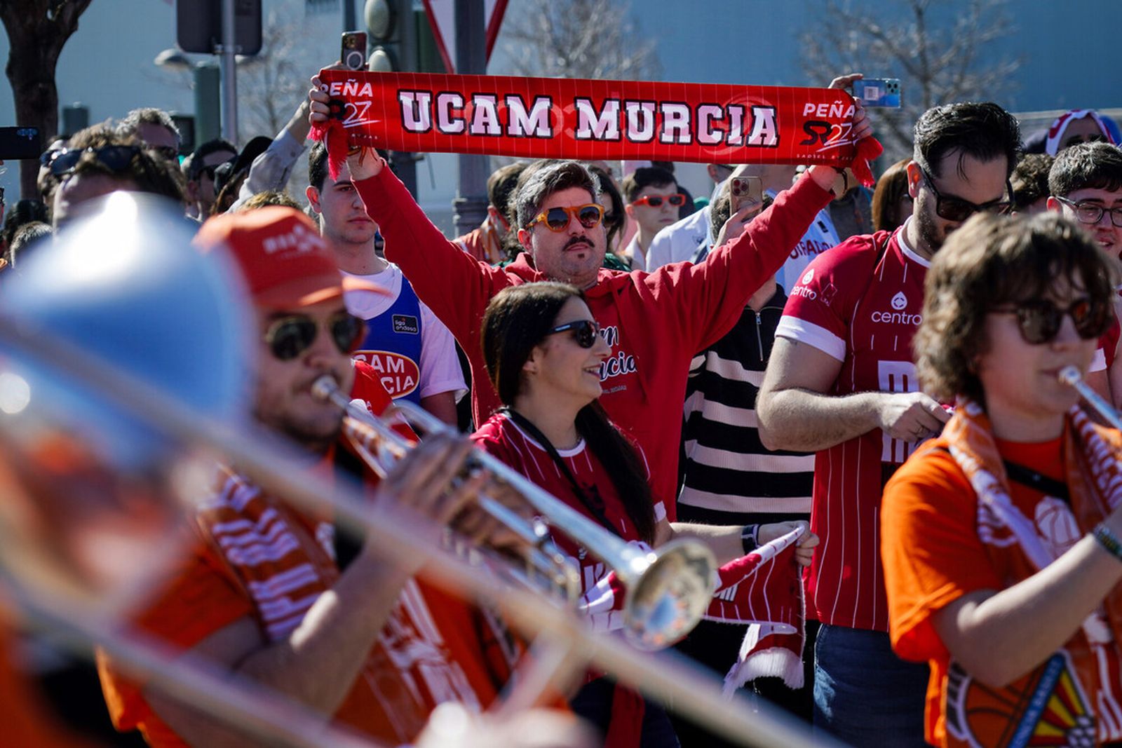 Las fotos del encuentro de aficiones de la Copa del Rey de Valencia