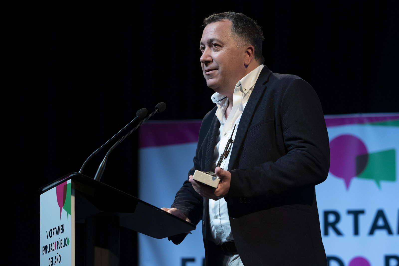 El V Certamen del Empleado Público del año en Granada, en imágenes