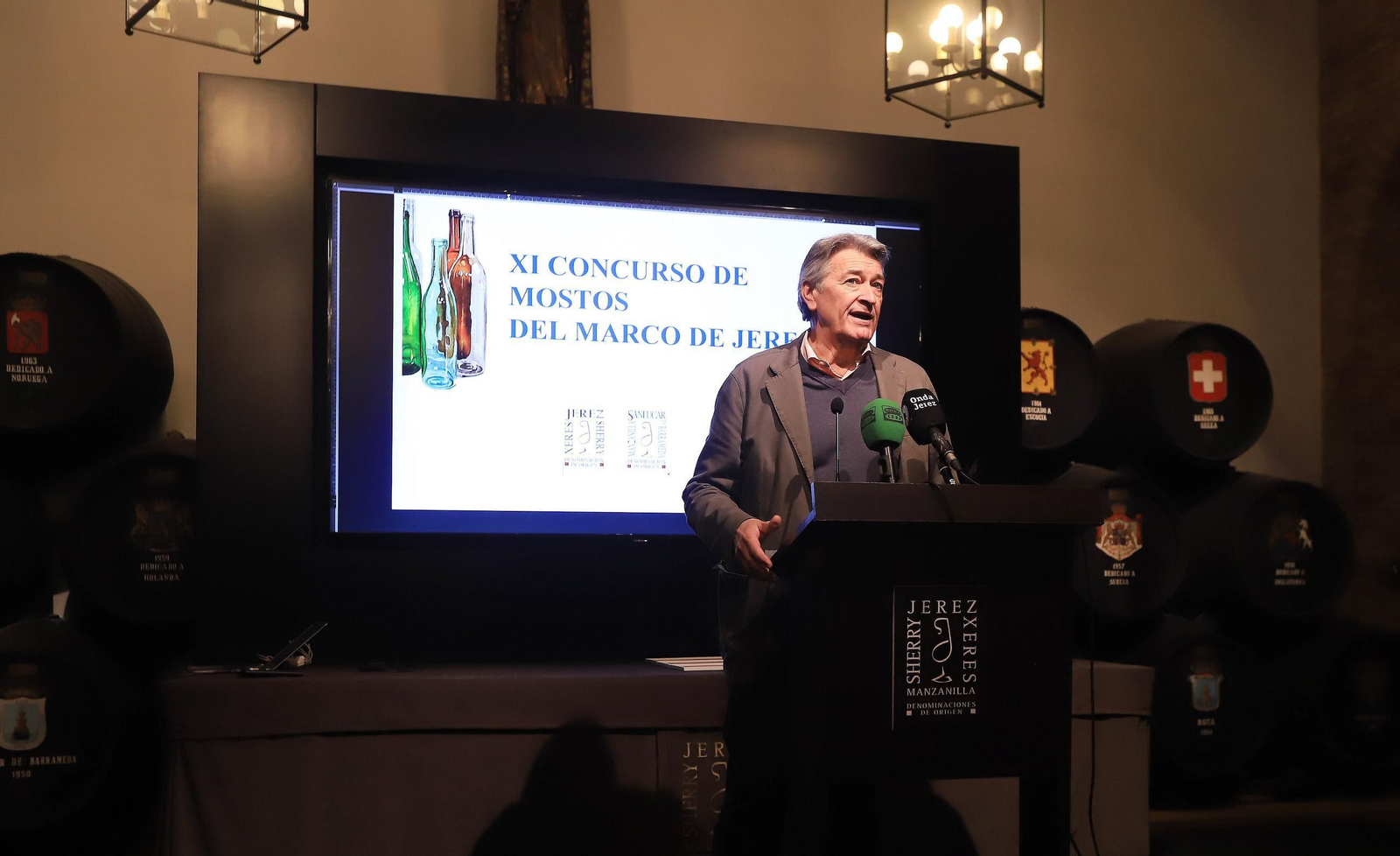 Imágenes de la entrega de premios del XI Concurso de Mostos del Marco de Jerez