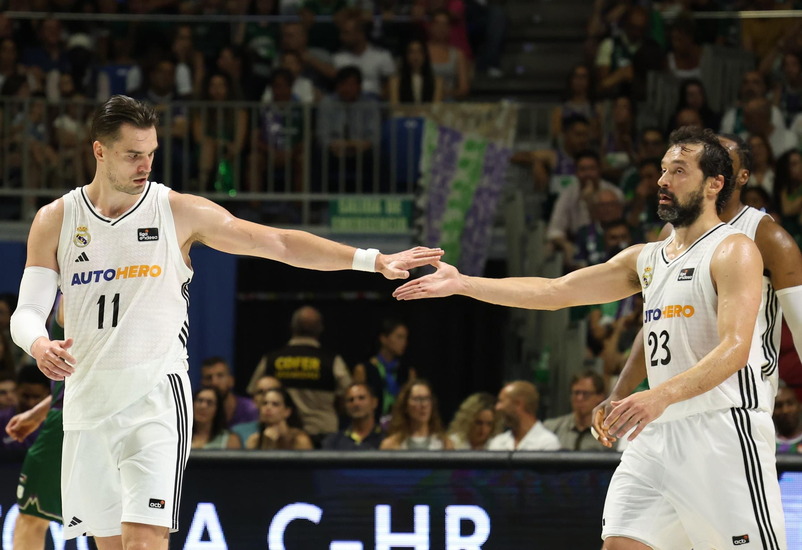 El Unicaja-Real Madrid, en fotos