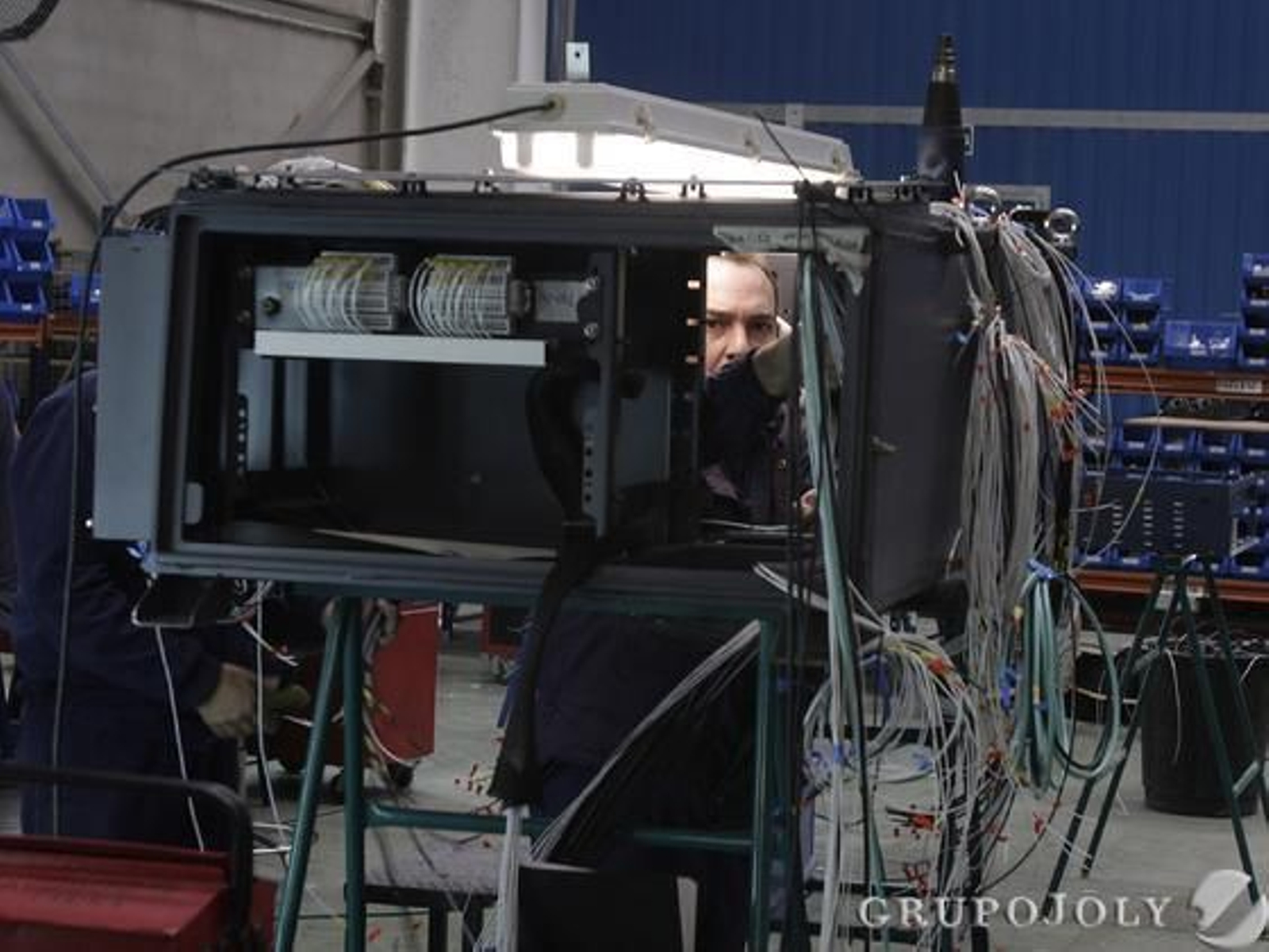 Fábrica de tranvías CAF en Linares (Jaén).

Foto: José Ángel García