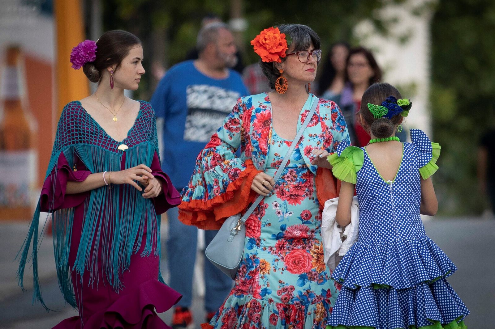 Granadinas disfrutando de la Feria del Corpus Christi 2024