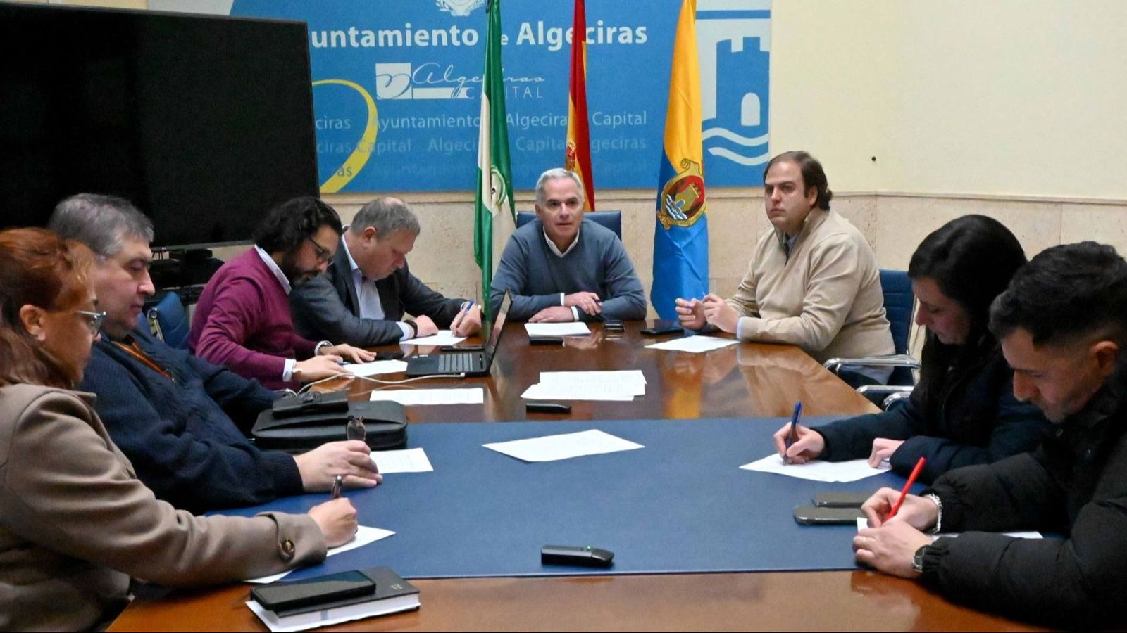 La Junta de Portavoces, presidida por Jacinto Muñoz, fija para el próximo viernes 30 la celebración del pleno ordinario de enero.