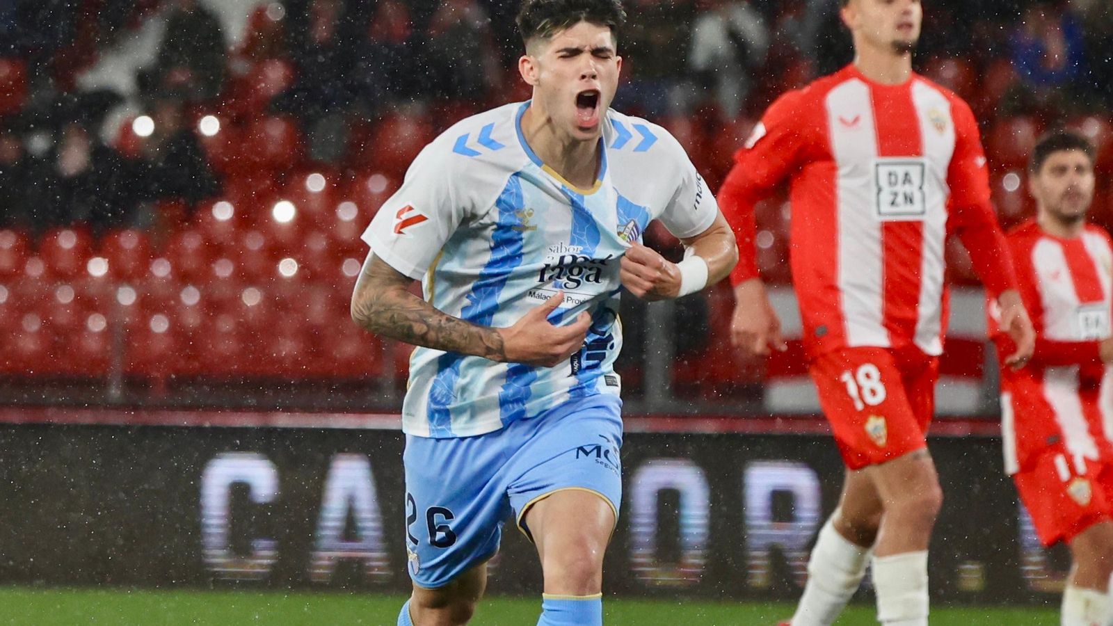 Las fotos del UD Almería - Málaga CF