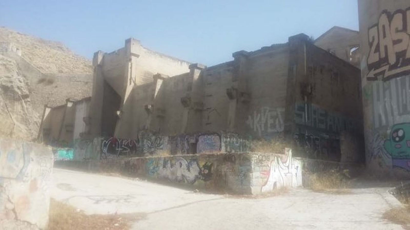 Imagen de la cementera de Atarfe facilitada por Hispania Nostra.