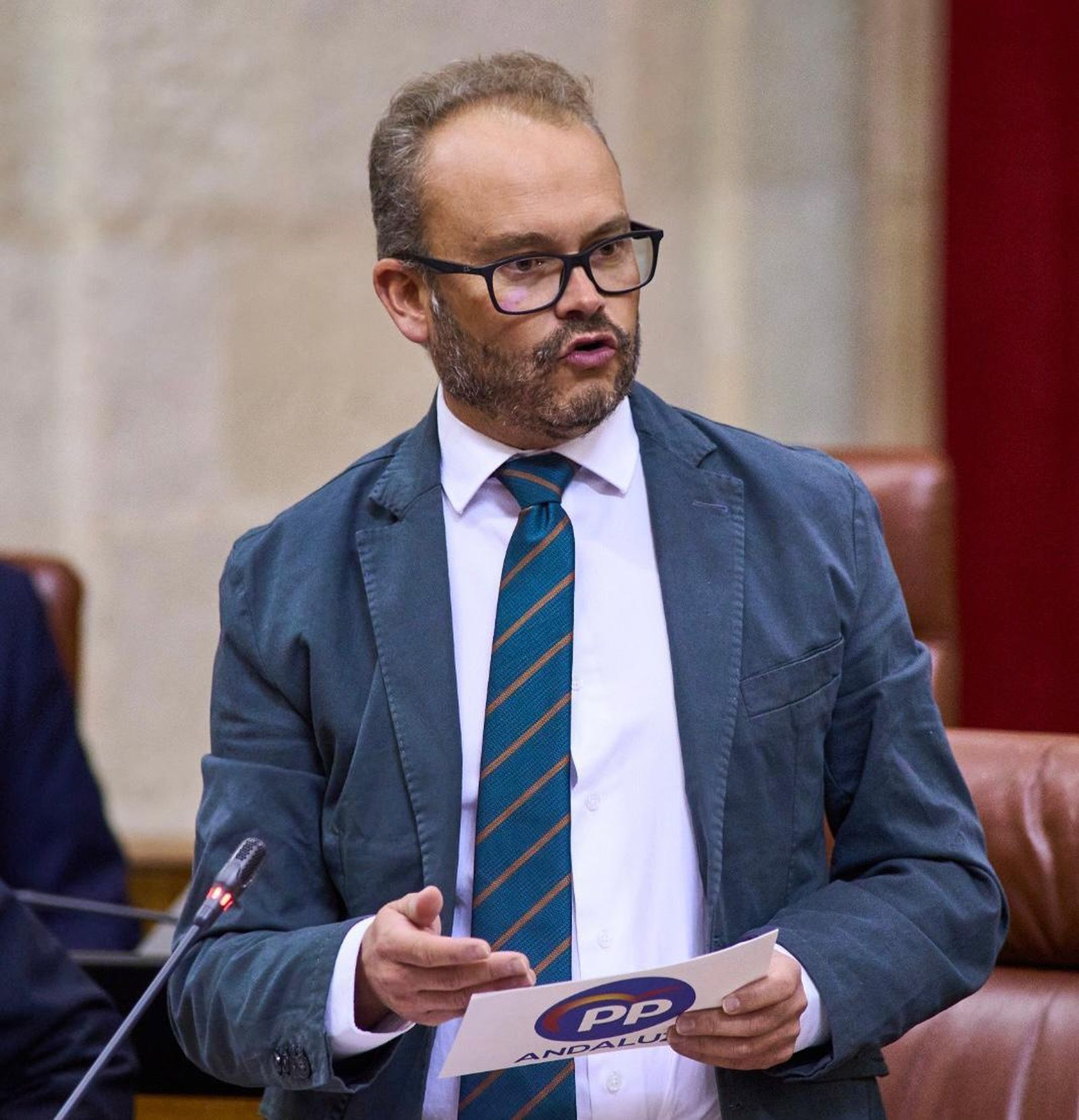 El diputado autonómico del PP en el Parlamento andaluz, Mariano García Castillo