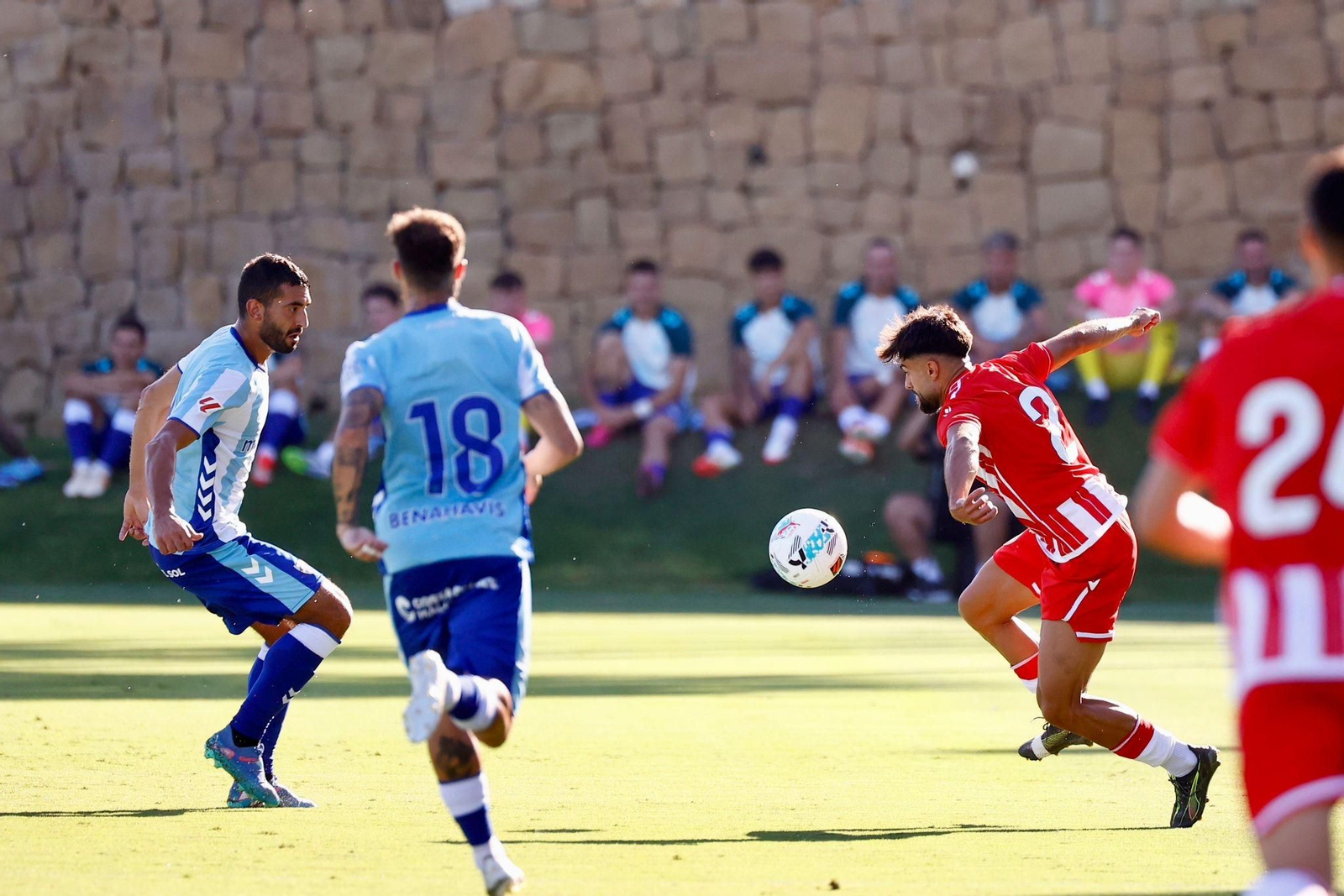 Almería-Málaga CF, en fotos