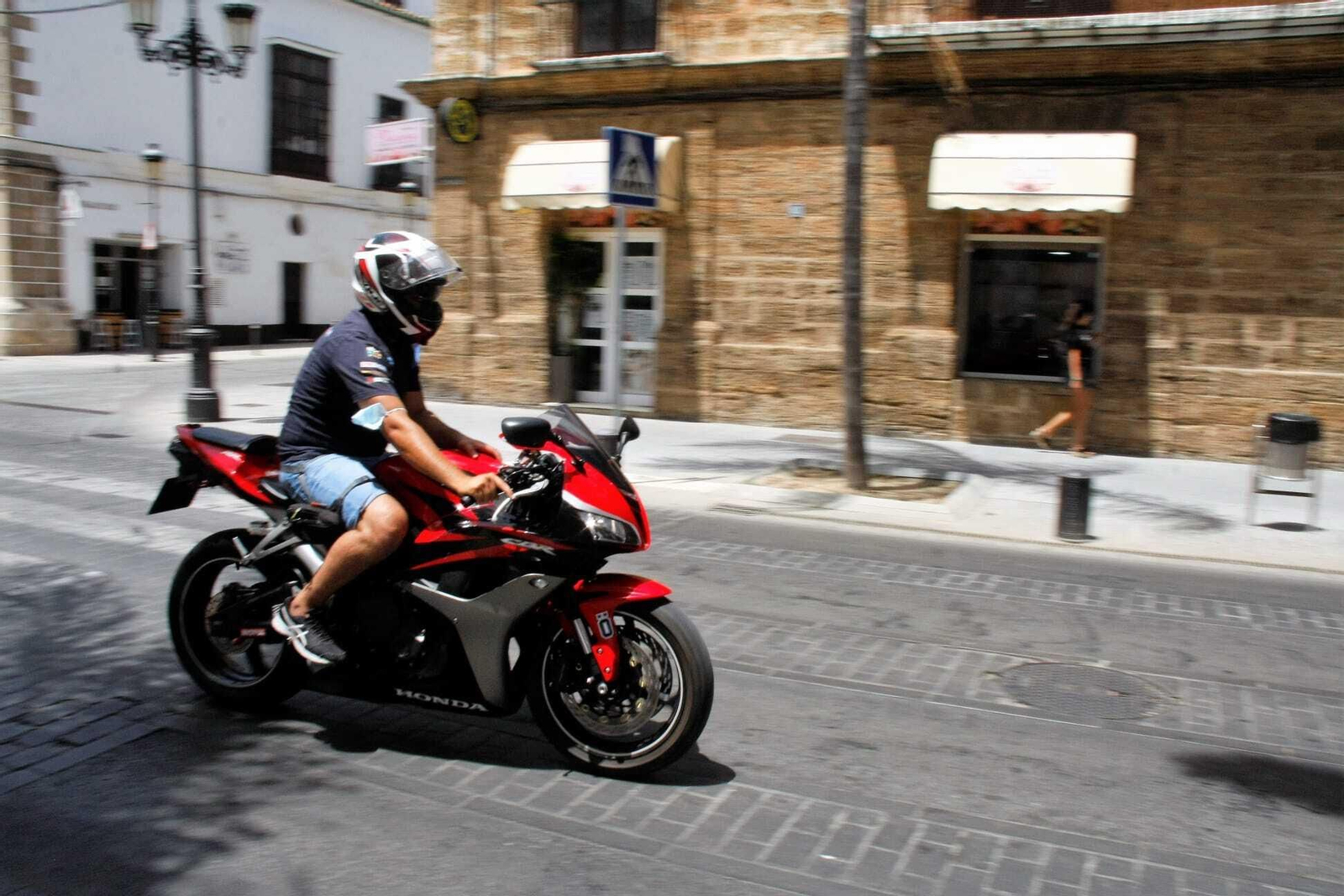 Las motos han sido escasas durante el fin de semana.
