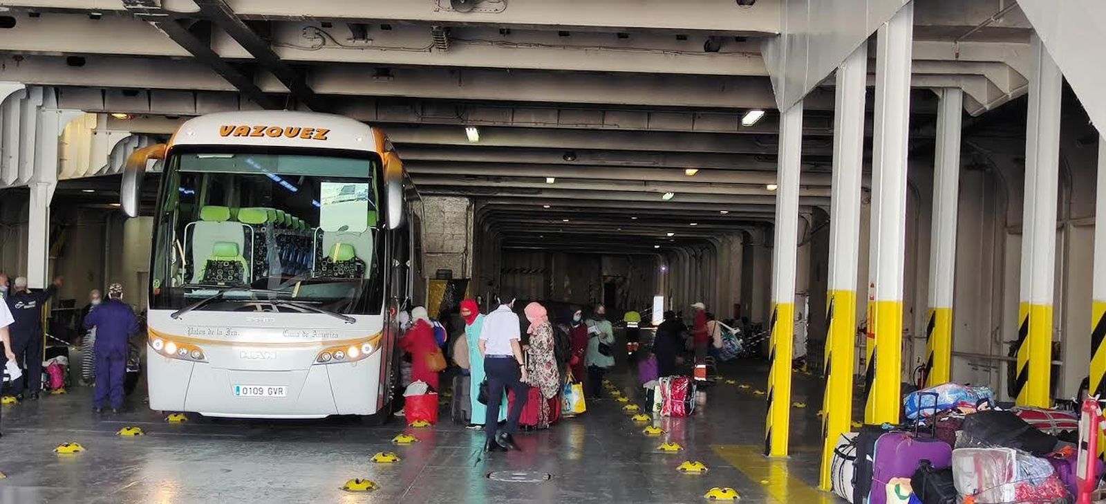 Retorno de las primeras jornaleras marroquíes