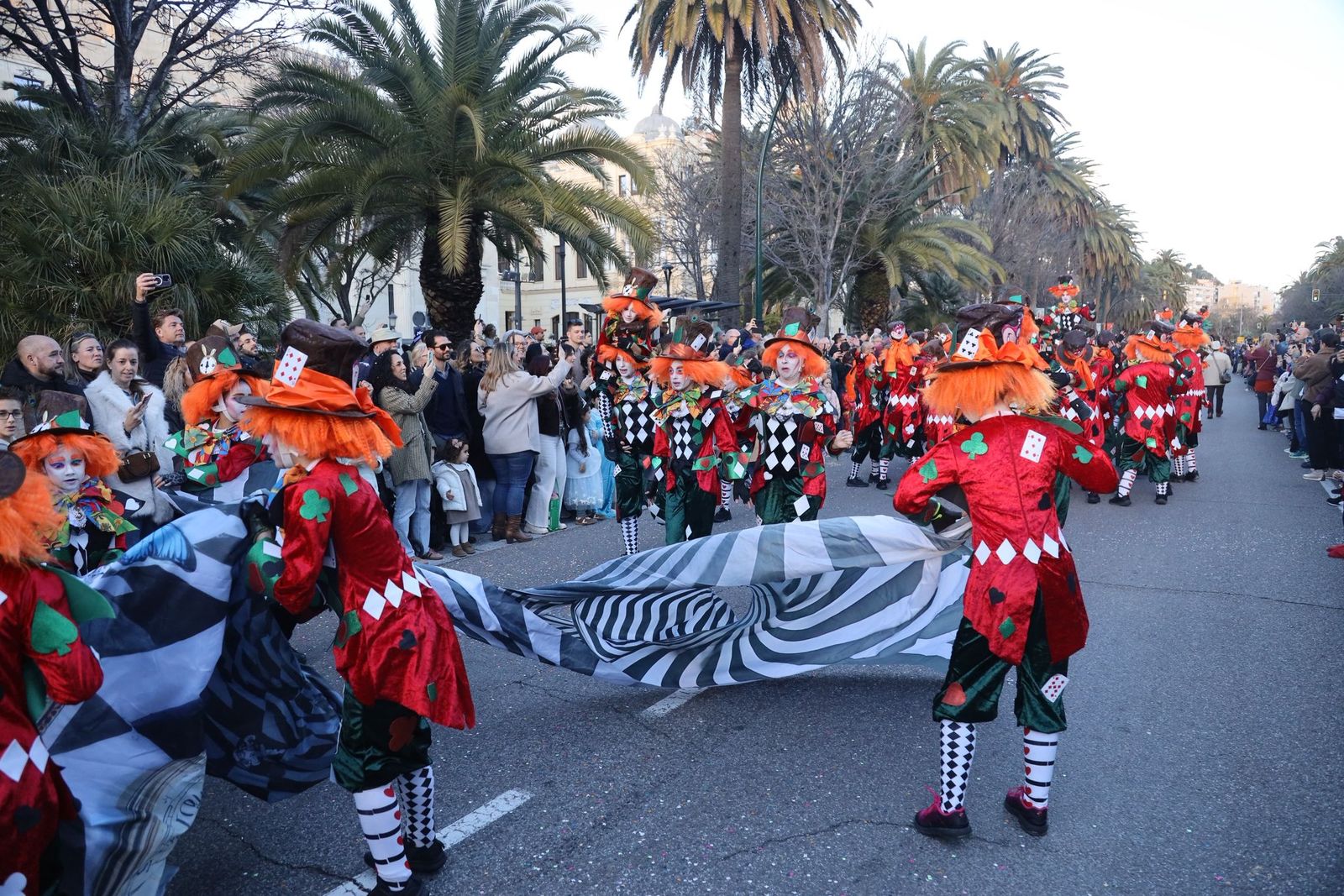 El Gran Desfile del Carnaval de Málaga, en imágenes