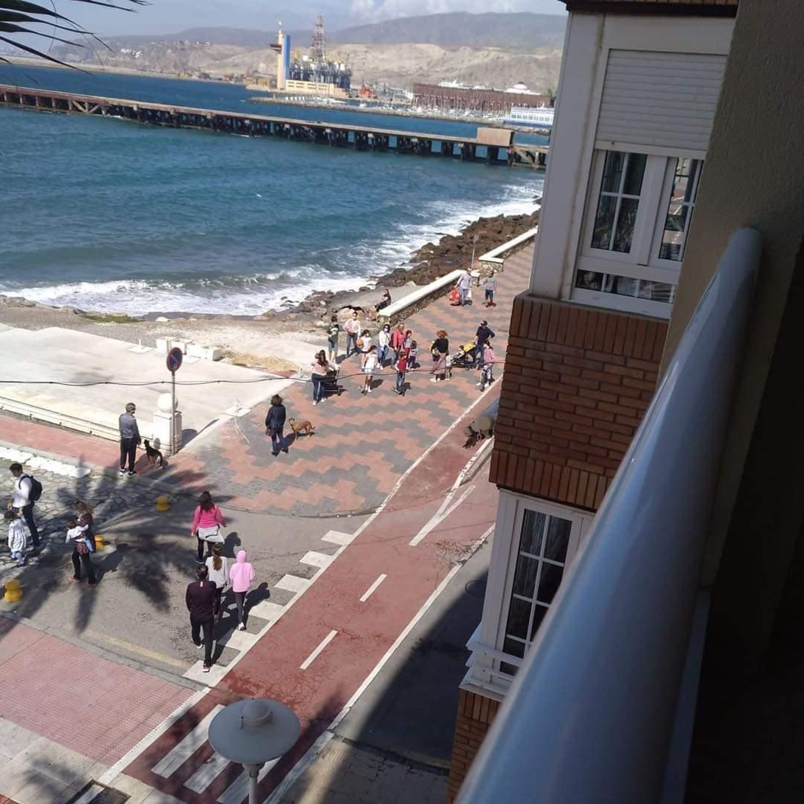 Imagen del Paseo Marítimo.