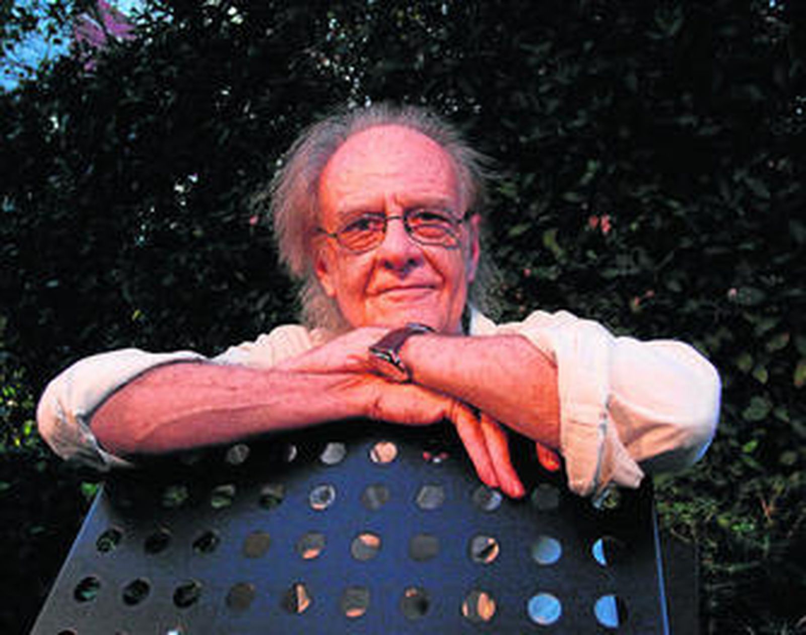 Luis Eduardo Aute (Manila, 1943), el pasado jueves, en el Museo Picasso.