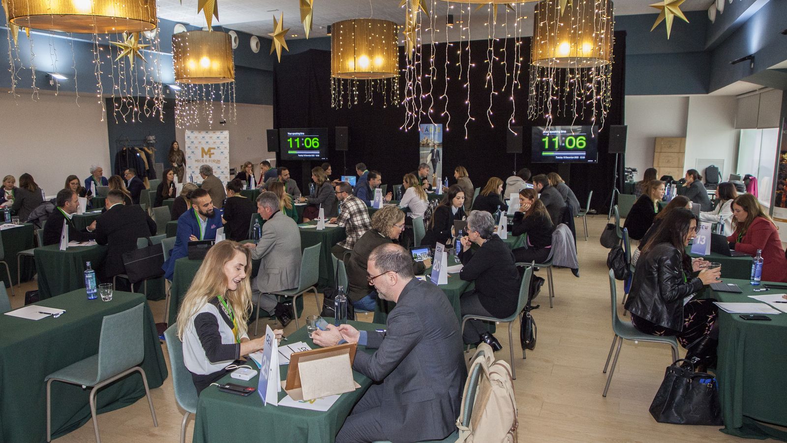 Durante los dos días del encuentro fueron muchas las reuniones celebradas