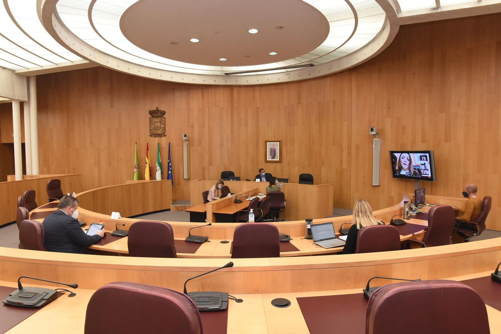 Reunión del Consejo de Alcaldes telemático.
