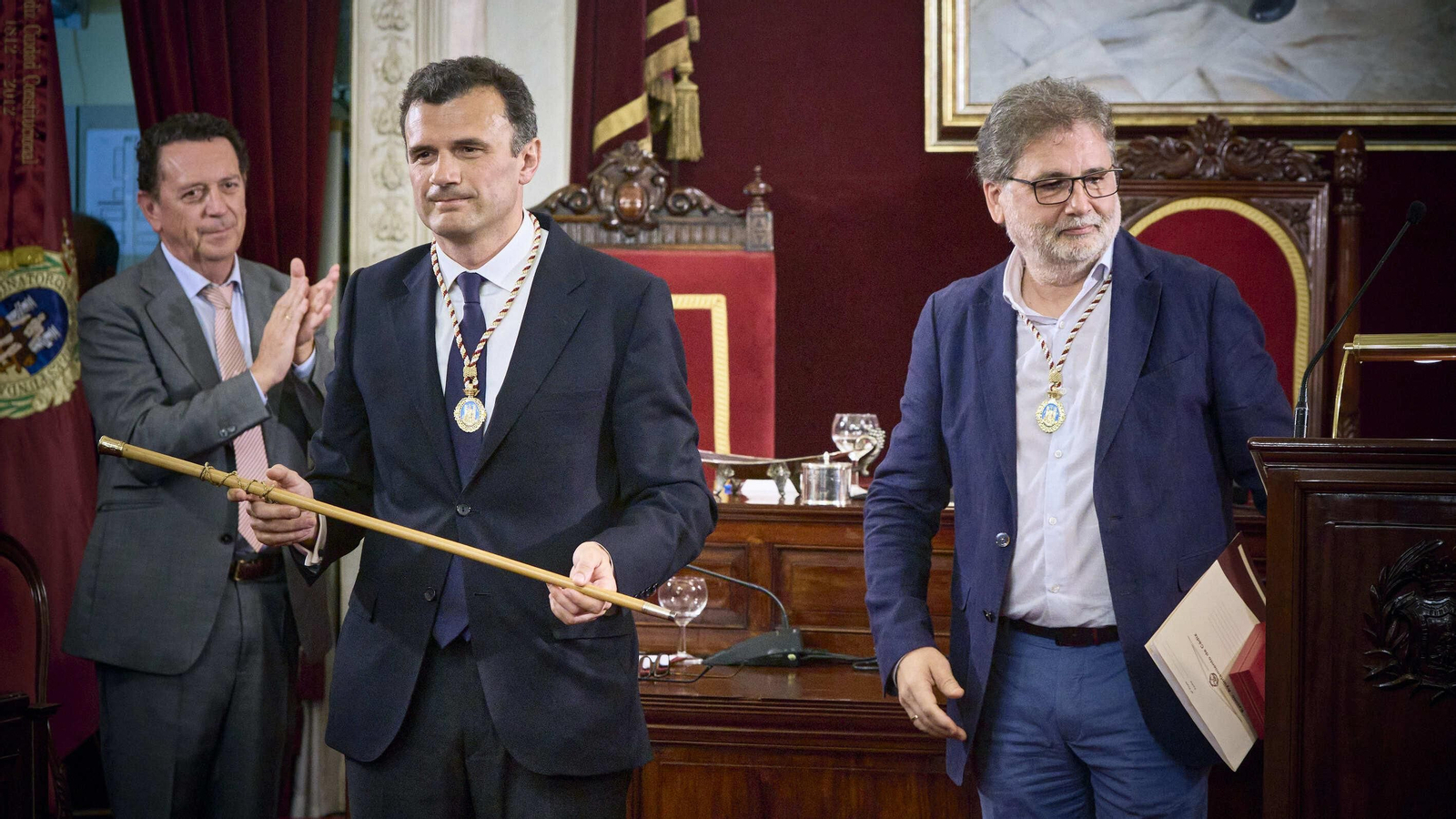 Pleno de  investidura de Bruno García.