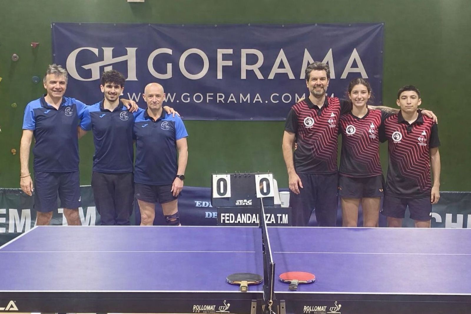 Jornada de resultados dispares para el Club Tenis de Mesa Jerez.