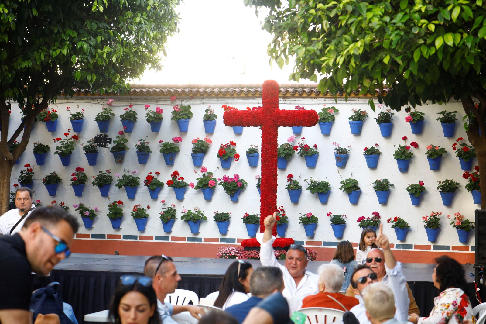 Cruz de la Peña Los Quijotes Cordobeses. Las Cruces ganadoras del concurso municipal de Córdoba 2024, en imágenes