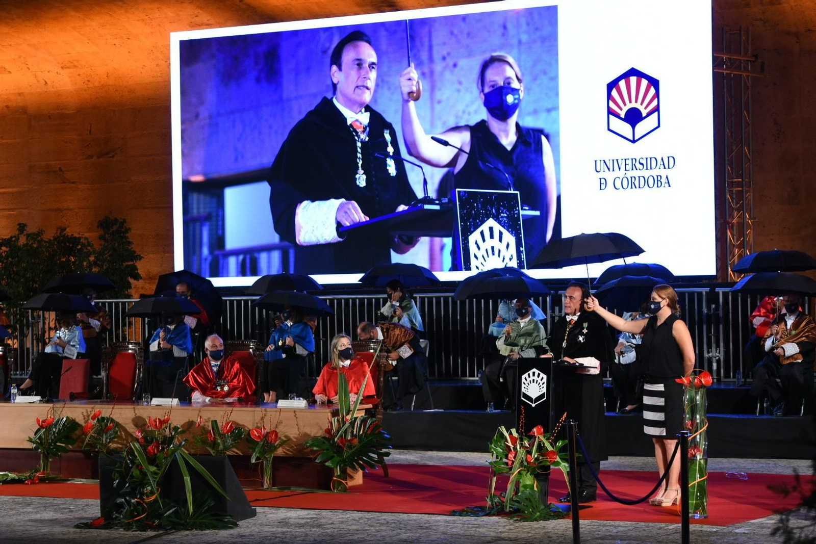 Las fotos de la inauguración del curso académico en la Universidad de Córdoba.