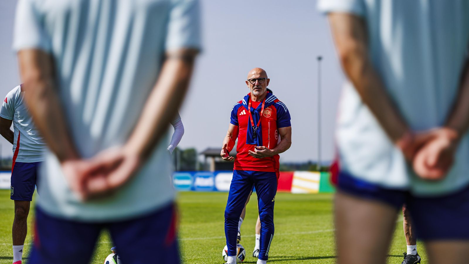 Las fotos de la selección española antes del partido contra Georgia