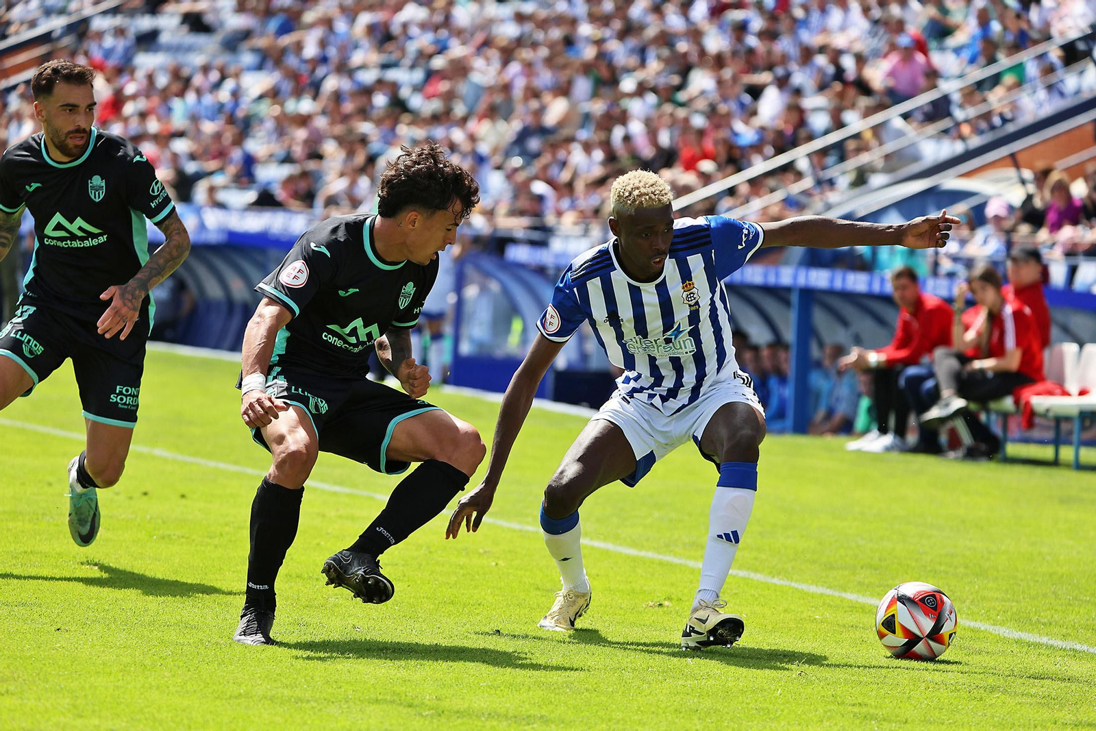 Las imágenes del encuentro entre el Recreativo de Huelva-Atlético Baleares