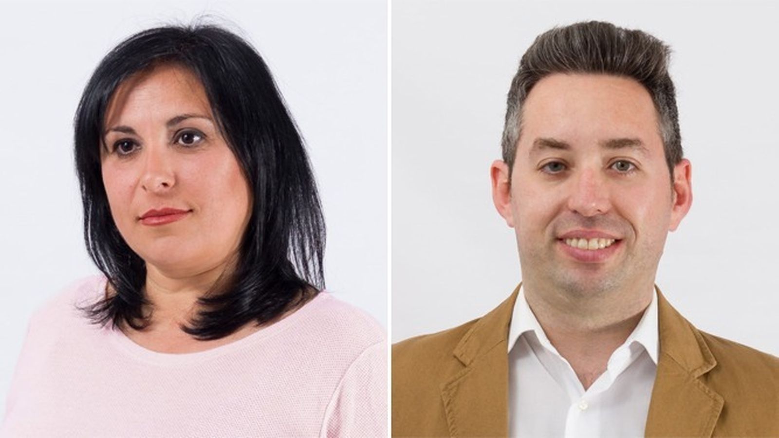 Nuria Prado y David González Barbé ocupan el tercer y cuarto lugar de la lista electoral de IU.