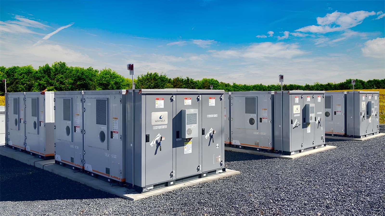 Una estación de almacenamiento energético.