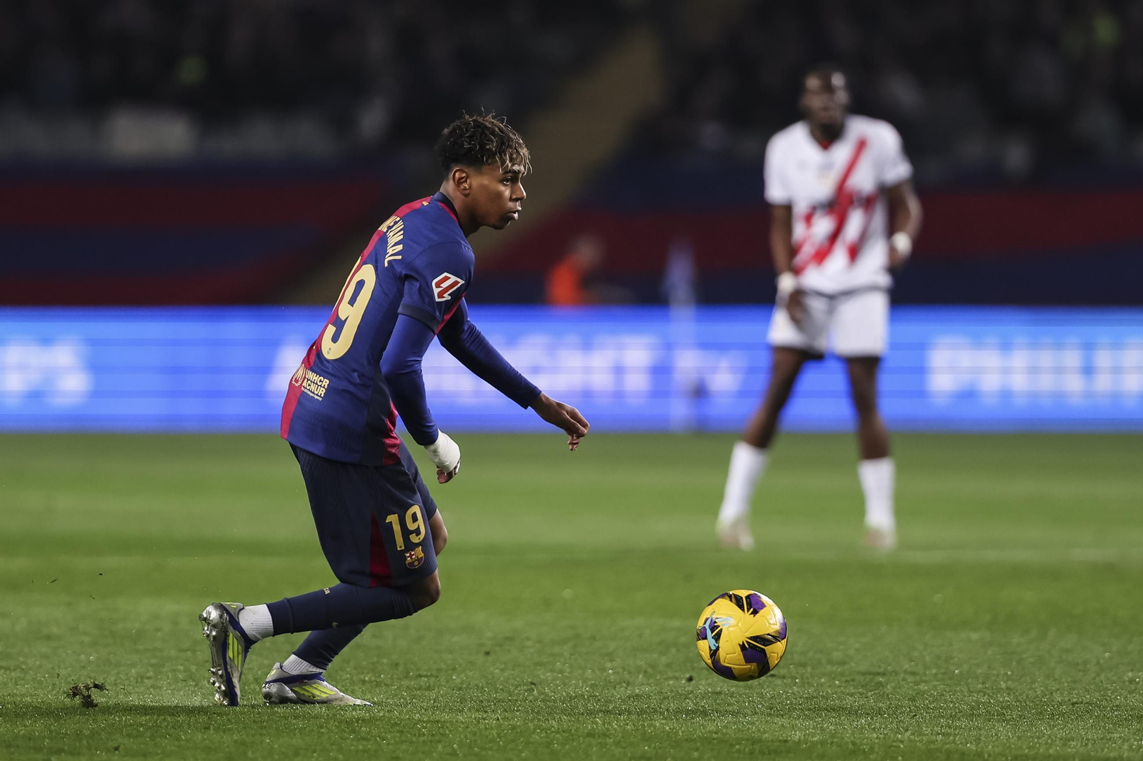 Las fotos del polémico Barcelona - Rayo Vallecano