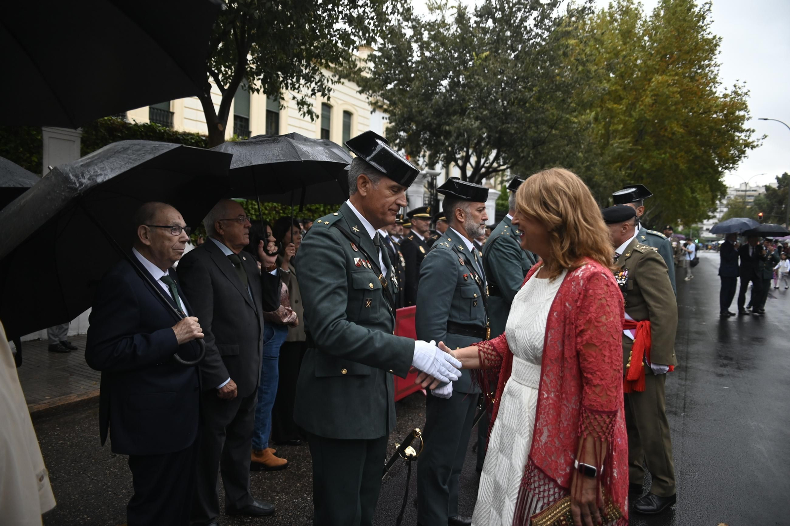 Las mejores fotos del Día de la Guardia Civil en Córdoba bajo la lluvia