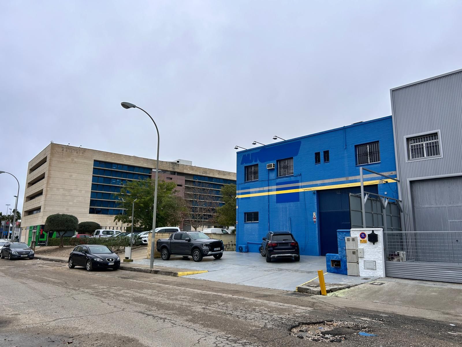 La zona en la que ocurrió el accidente.