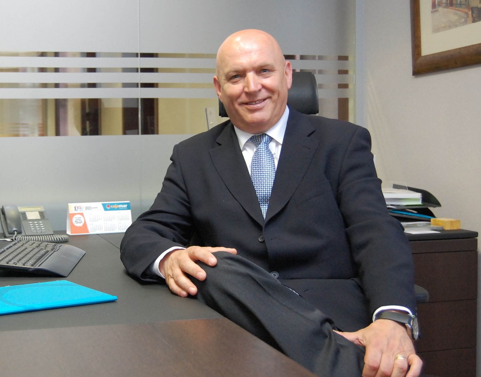 Jose Luis Heredia. Vicepresidente de Cajamar. 'Sidi. Un relato de frontera'. Arturo Pérez Reverte