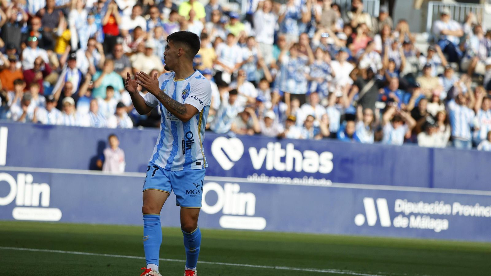 Las fotos del Málaga CF-Córdoba
