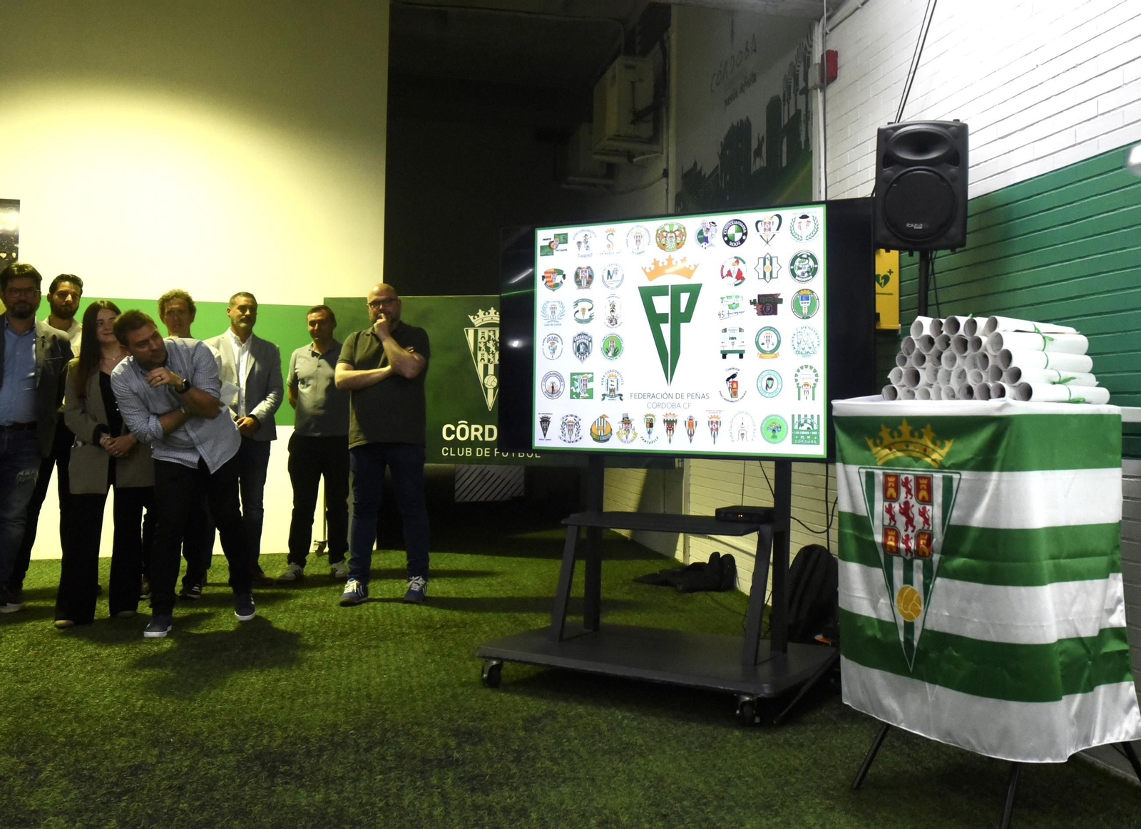 Las mejores fotos de la presentación de la nueva etapa de la Federación de Peñas del Córdoba CF