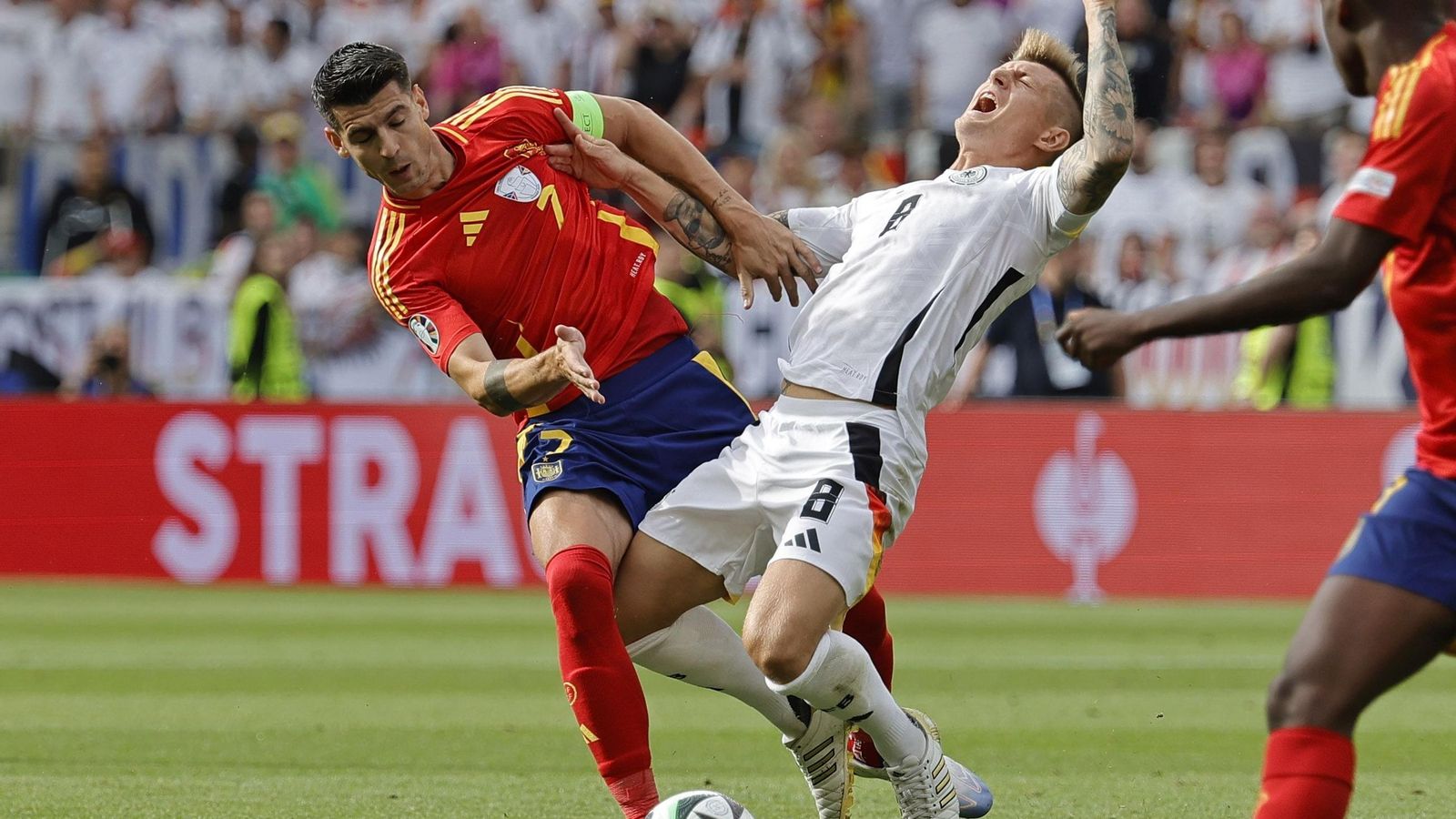 Las mejores fotos del España - Alemania