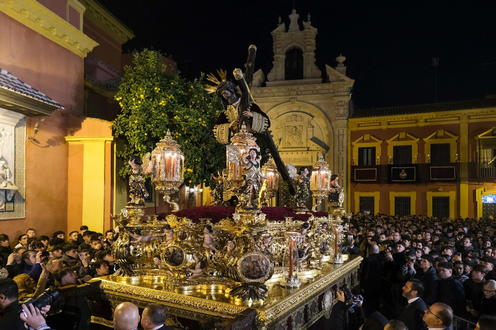 Imágenes del traslado del Gran Poder a la Catedral