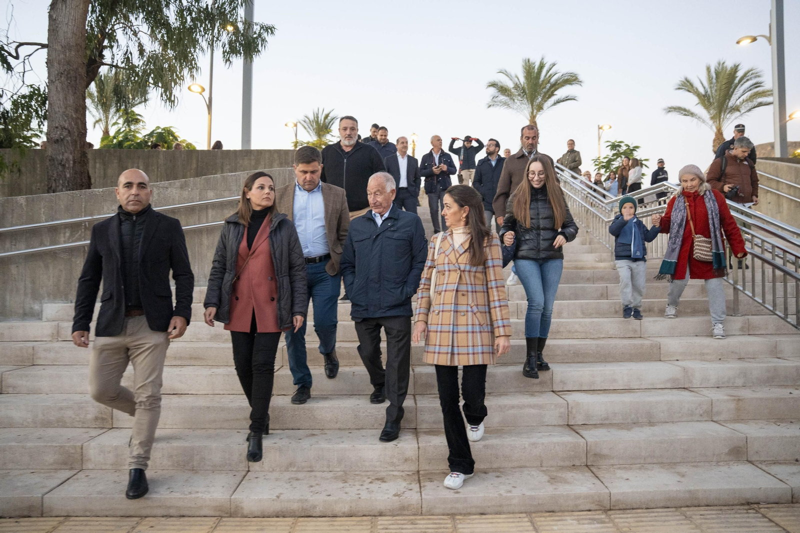 Las imágenes de la inauguración de la primera fase de la adecuación de la Rambla San Antonio de Aguadulce